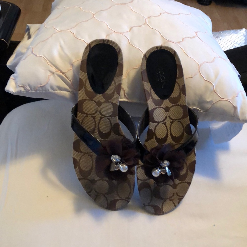 Coach sandals